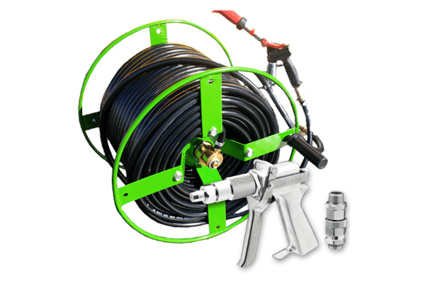 Hustler | Accessories | Model Hose Reel and Gun Options for sale at Eureka Valley Agriculture